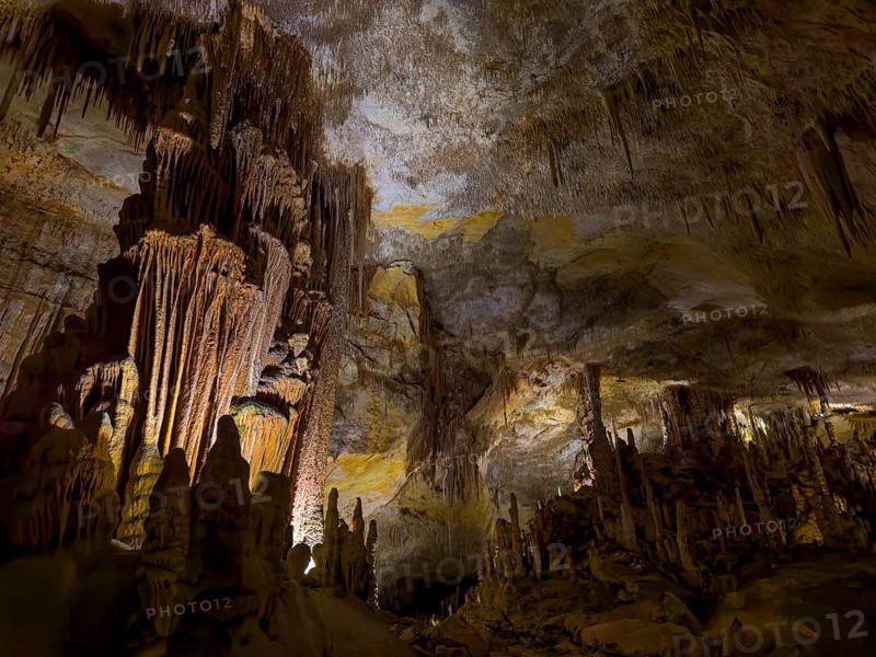 Caves of Drach, Coves del Drac, Porto Christo, Majorca, Balearic Islands, Spain, Mediterranean Sea, Europe