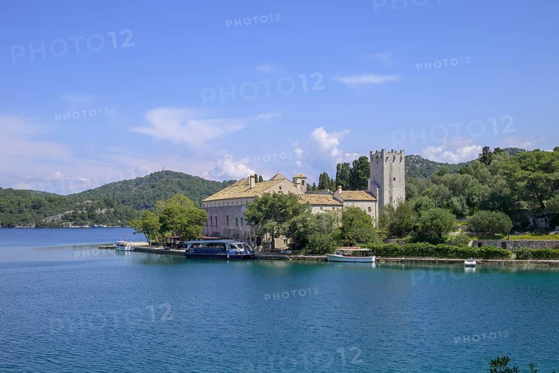 Benedictine Abbey, Mljet Island, Dubrovnik-Neretva County, Croatia, Europe