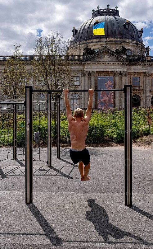 Outdoor Sportsman, Bode Museum, Monbijoupark, Berlin, Germany, Europe