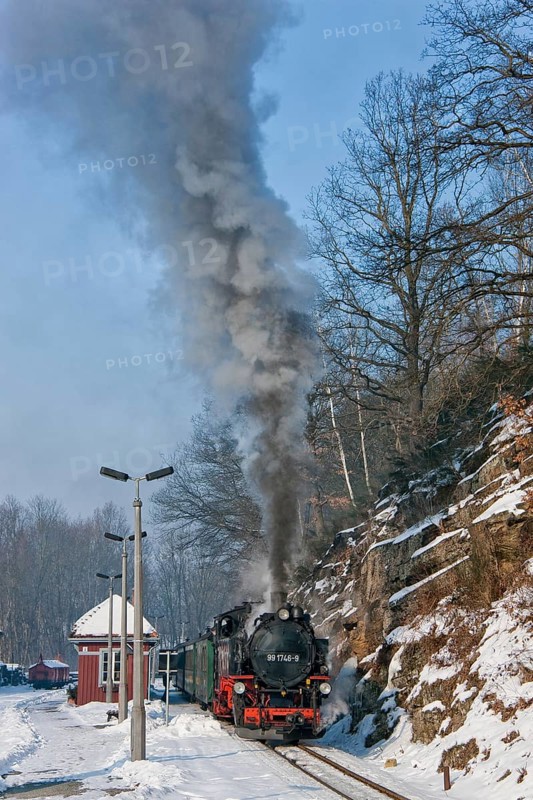 Little railway in Seifersdorf
