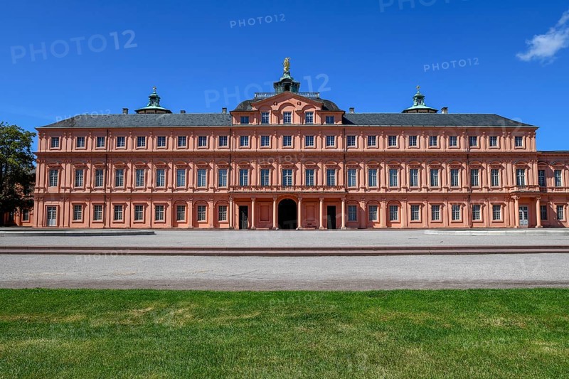 Rastatt Castle, former castle of the Margraves of Baden-Baden, Rastatt, Baden-Württemberg, Germany, Europe