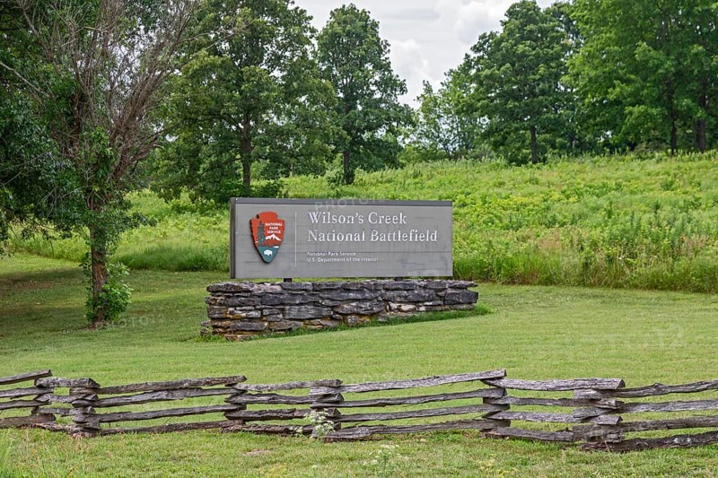 Republic, Missouri, Wilson's Creek National Battlefield, site of an 1861 battle in the American Civil War