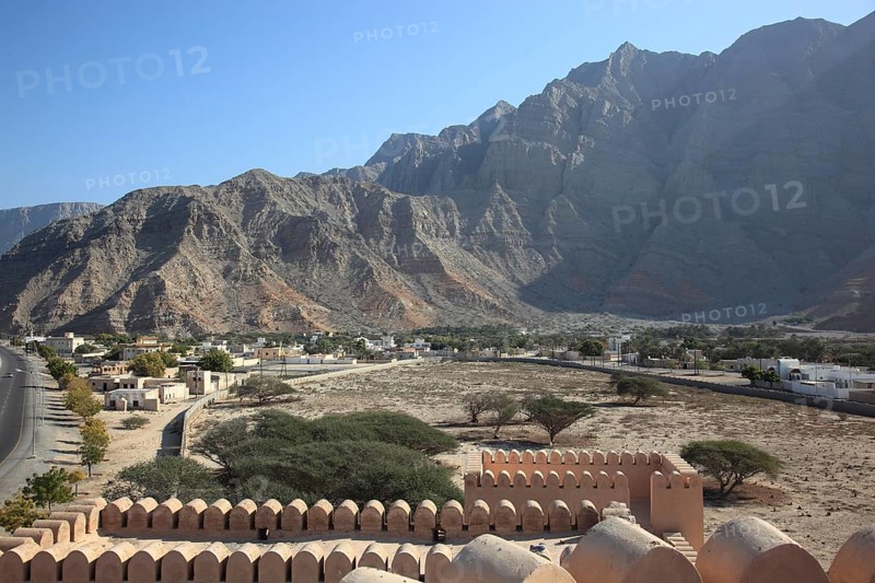 Bukha Fort, Bukha, Bucha, in the Omani enclave of Musandam, Oman, Asia