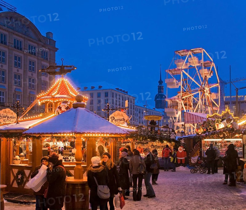 The Striezelmarkt, which has been held since 1434, is the oldest Christmas market in Germany and takes place on the Altmarkt. In 2009 the market was redesigned, a special landmark is for example the world's largest candle arch