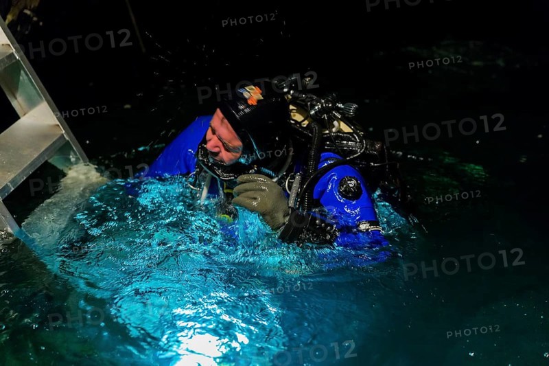 Divers in the Marie Louise Stolln visitor mine