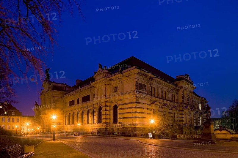 The Albertinum on the site of the former Dresden Armoury is a museum building in Dresden. Located at the eastern end of Brühl's Terrace, it currently houses the New Masters Gallery and the sculpture collection of the Dresden State Art Collections. The name Albertinum is derived from the building's patron, King Albert I of Saxony