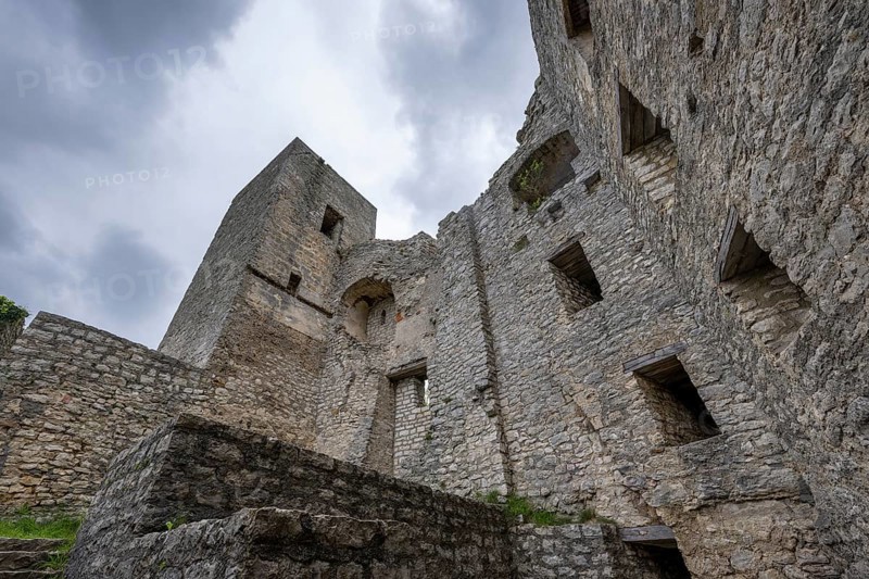 Reußenstein ruins, Swabian Alb, Baden-Württemberg, Germany, Europe