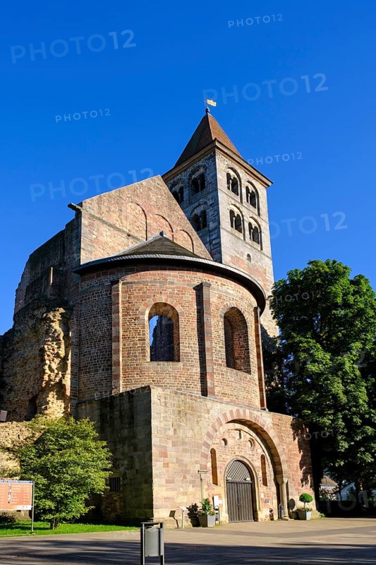 Abbey ruins, Hersfeld Monastery, Luther site, Bad Hersfeld, Hesse, Germany, Europe