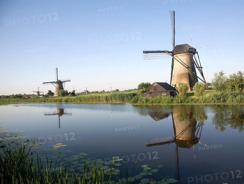 Windmills at Kinderdijk, Netherlands