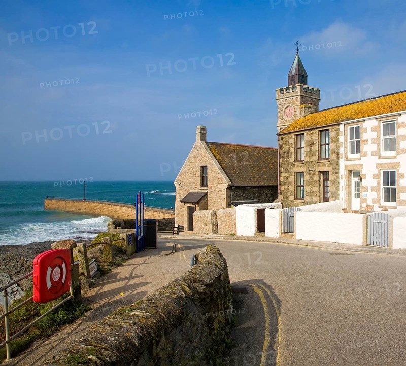 Port and small seaside resort of Porthleven, Cornwall, England, United Kingdom, Europe