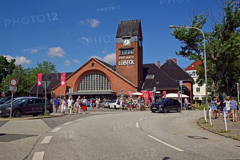 Europe, Germany, Lübeck-Travemünde, Schleswig-Holstein, Strandbahnhof, Europe