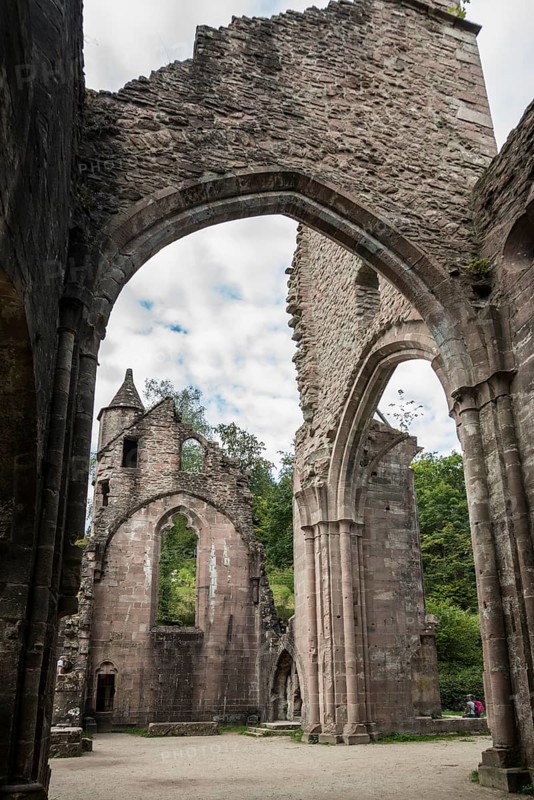 Allerheiligen monastery ruins, Ottenhöfen, Black Forest National Park, Ortenau, Black Forest, Baden-Württemberg, Germany, Europe