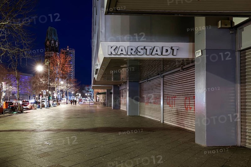Karstadt branch of Galeria Karstadt Kaufhof GmbH on Berlin's Kurfürstendamm. The department stores' group has opened further insolvency proceedings, Berlin, 19.02.2023