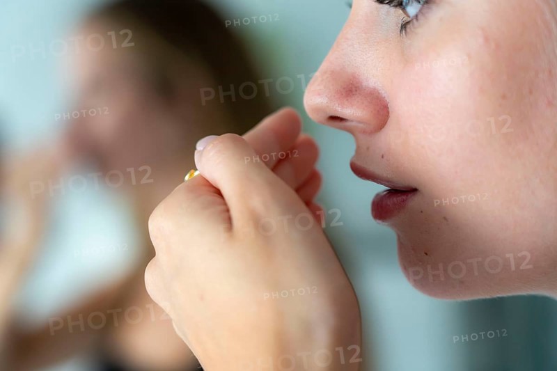 Bad breath, symbolic image