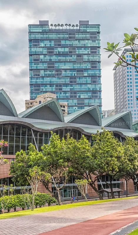 Modern buildings in the center of Kuala Lumpur