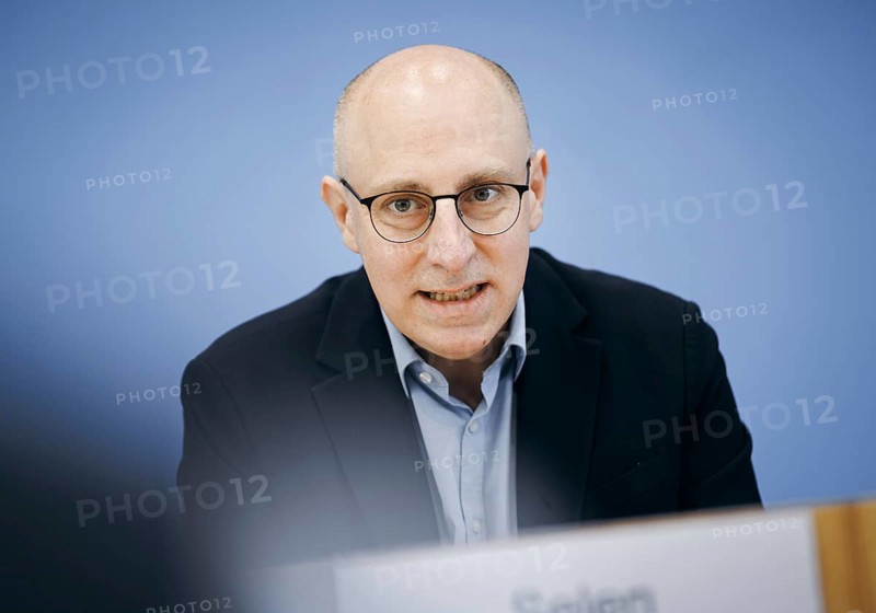 Sinan Selen, Vice President of the Federal Office for the Protection of the Constitution (BfV), recorded during a press conference on the economic protection report at the Federal Press Conference in Berlin, 28 August 2024