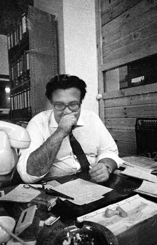 DEU, Germany, Dortmund: Personalities from politics, business and culture from the years 1965-71. Ruhr area. Work of the Extra Dienst editorial team ca. 1965, Europe