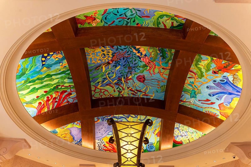 Interior design, Atlantis Palm Hotel, Dubai, United Arab Emirates, Middle East, Near East, Asia