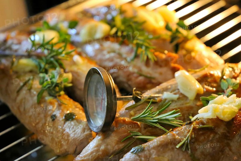 Fillet of Iberico pork in the oven