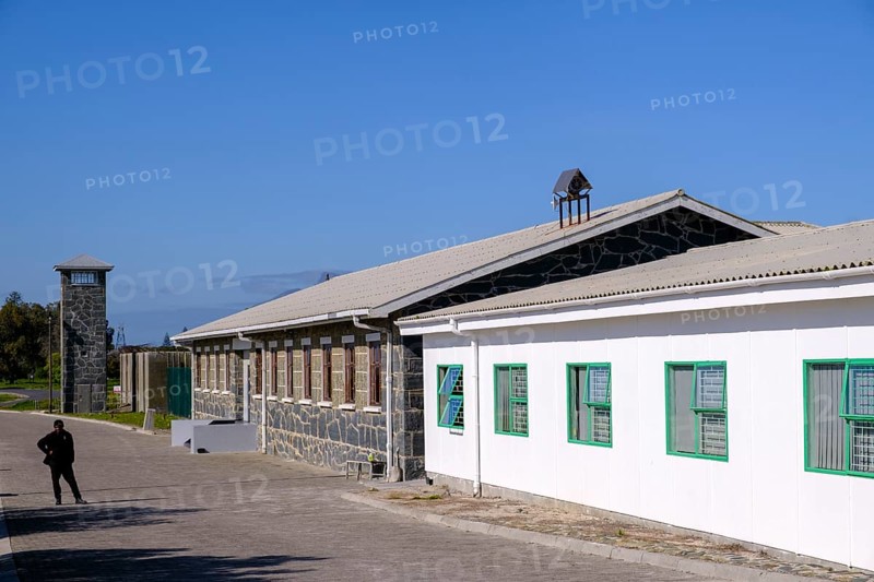 Prison, building, Robben Island, prison island near Cape Town, Cape Town, Western Cape, South Africa, Africa