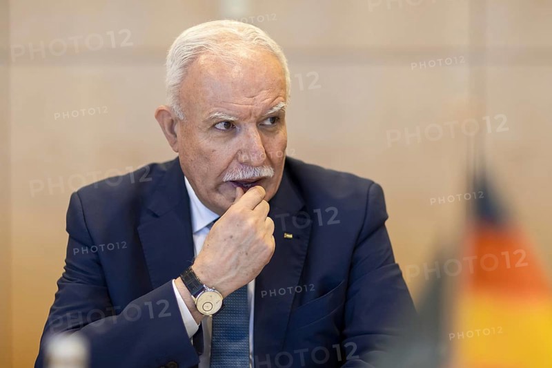 Riad Malki, Foreign Minister of the Palestinian Authority. Berlin, 12.02.2024. Photographed on behalf of the Federal Ministry for Economic Cooperation and Development