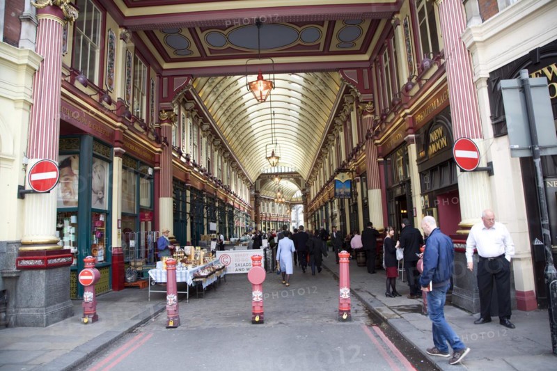 Leadenhall Market, London, England, UK