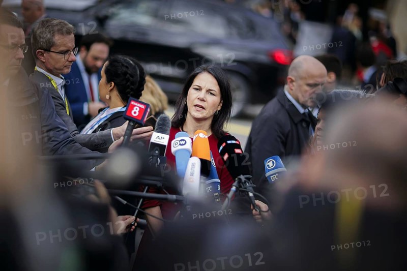 Annalena Bärbock (Alliance 90/The Greens), Federal Foreign Minister, photographed on her arrival at the Hotel Bayerischer Hof. Munich, 16.02.2024. Photographed on behalf of the Federal Foreign Office
