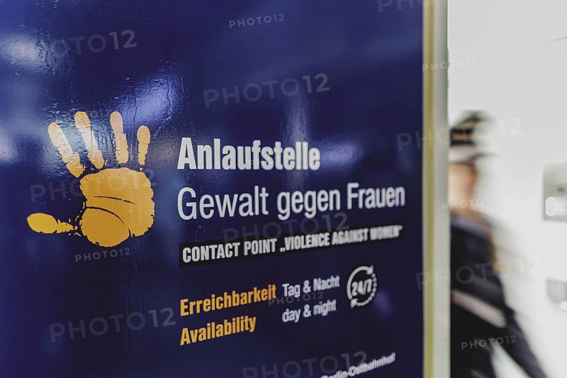 Premises of the first contact point 'Violence against woman' of the Federal Police at Ostbahnhof in Berlin, 15/08/2024