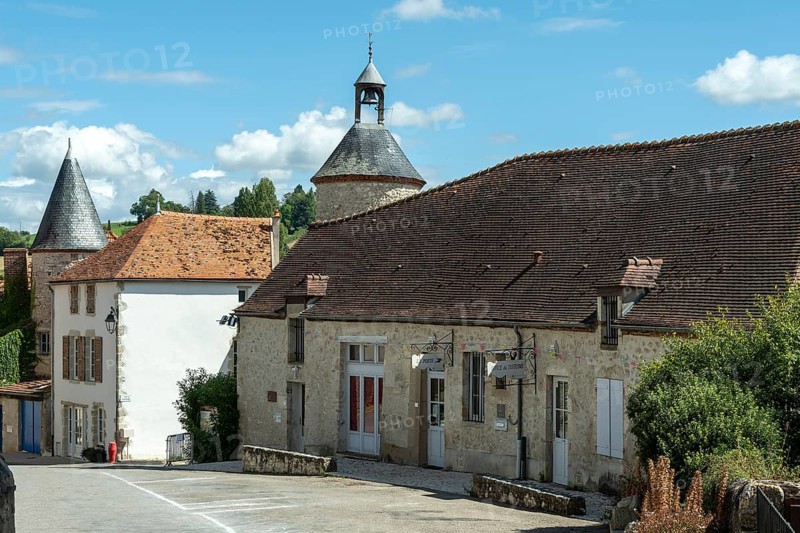 Billy village. Allier. Auvergne-Rhone-Alpes, France, Europe