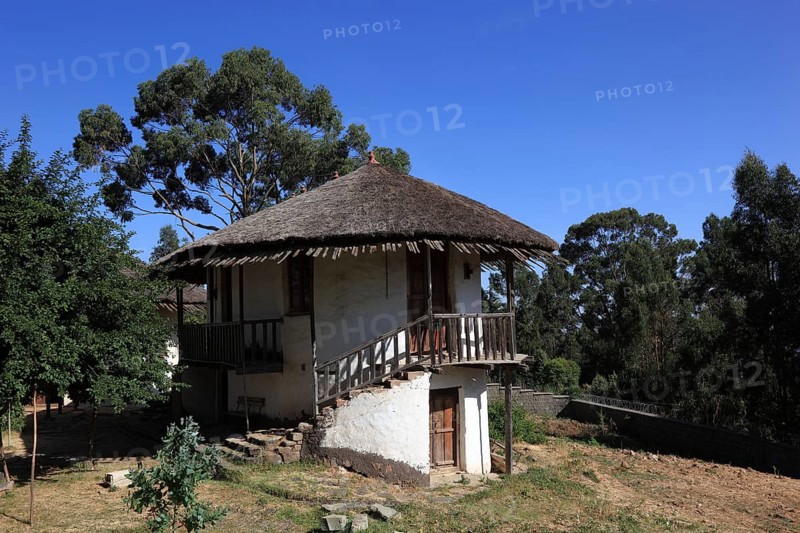 In the museum on Mount Entoto near Addis Ababa, Ethiopia, Africa
