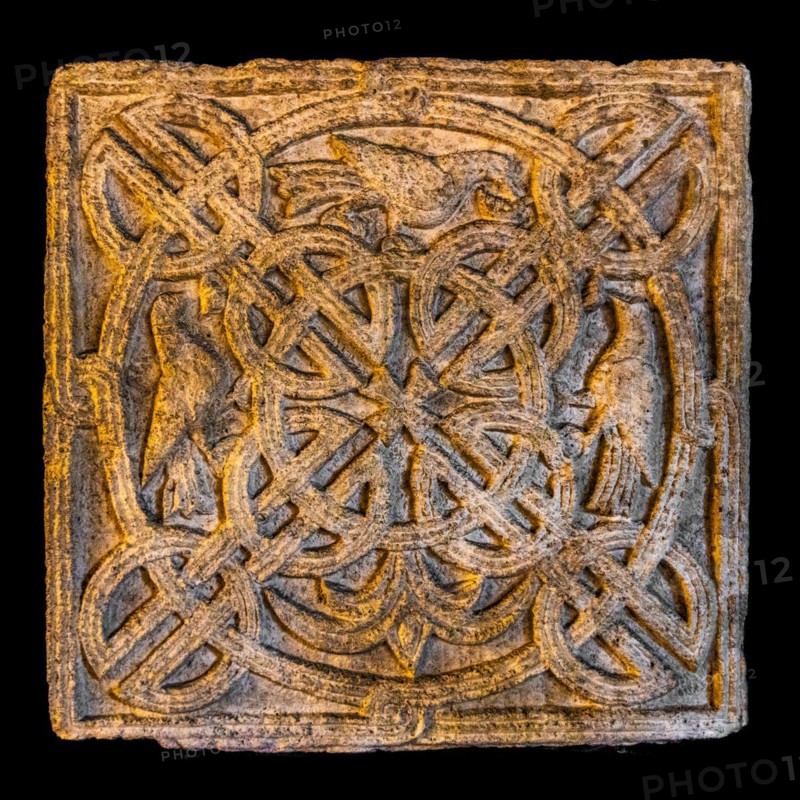 Archaeological excavations from early Christian and Roman times, Basilica Paleocristiana under the Concordia Sagittaria Cathedral, medieval old town, Veneto, Friuli, Italy, Concordia Sagittaria, Veneto, Italy, Europe