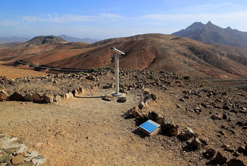 Mirador Sicasumbre mountain top viewpoint, Pajara, Fuerteventura, Canary Islands, Spain, Europe