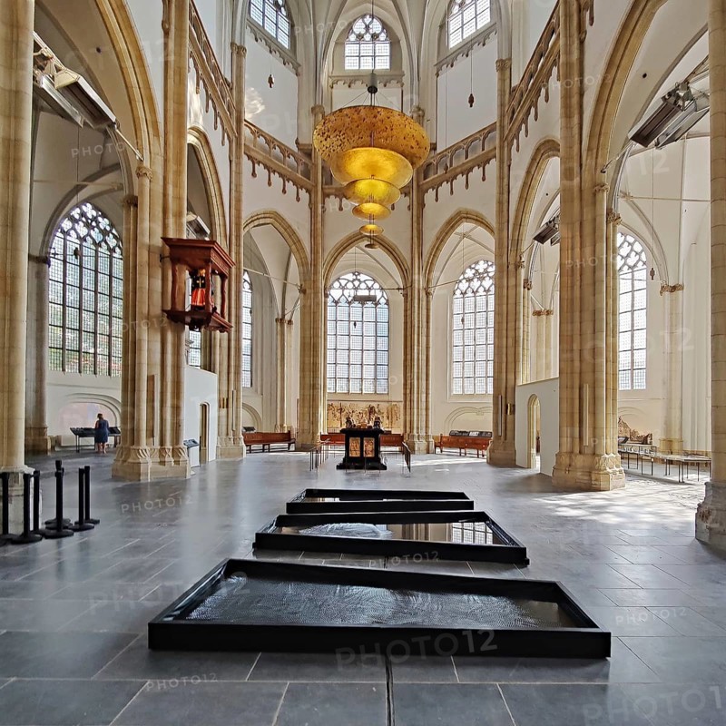 Eusebiuskerk or Grote Kerk, main church of Arnhem, interior view, Province of Gelderland, Netherlands