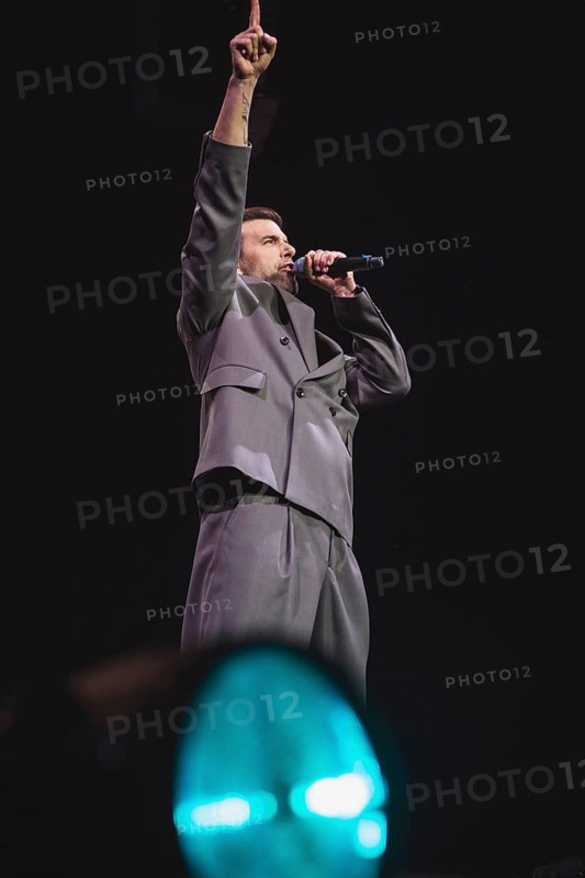 Jay Khan at the Schlagernacht des Jahres live on Das Original Tour in the Berlin Uber Arena on 16 November 2024