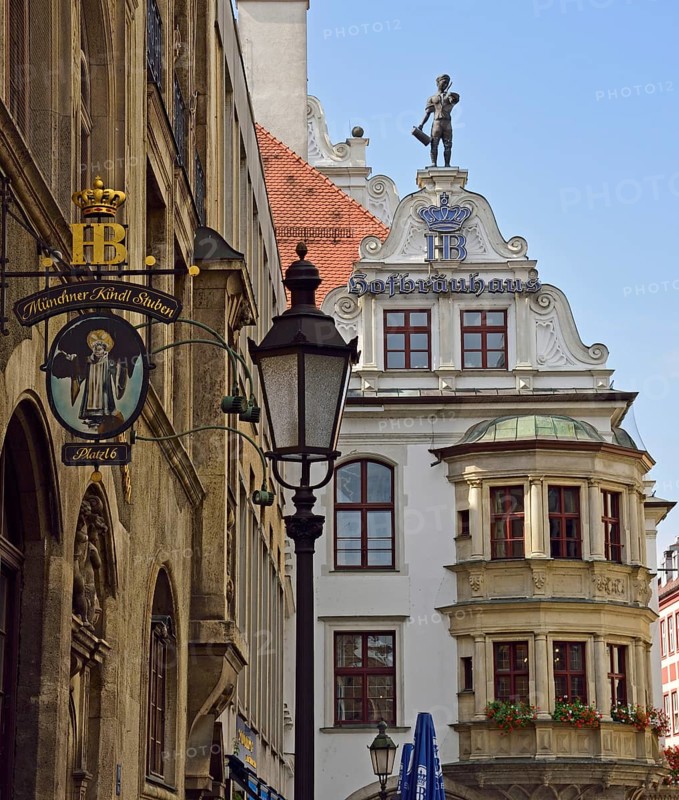 Europe, Germany, Bavaria, City of Munich, Old Town, Hofbräuhaus am Platzl, Münchner Kindl Stuben, Hamburg, Hamburg, Federal Republic of Germany, Europe