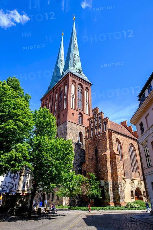 Museum Nikolaikirche, Nikolaiviertel, Berlin, Germany, Europe