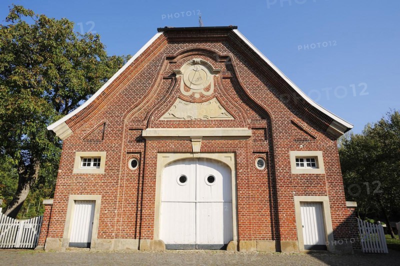 Haus Rüschhaus, built in 1749 by Johann Conrad Schlaun, Annette von Droste-Hülshoff Museum, Münster-Nienberge, Münsterland, North Rhine-Westphalia, Germany, Europe