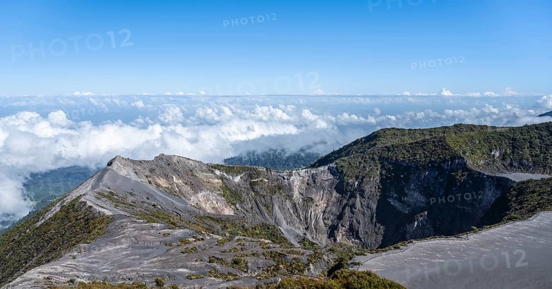 Irazu Volcano, Irazu Volcano National Park, Parque Nacional Volcan Irazu, Cartago Province, Costa Rica, Central America