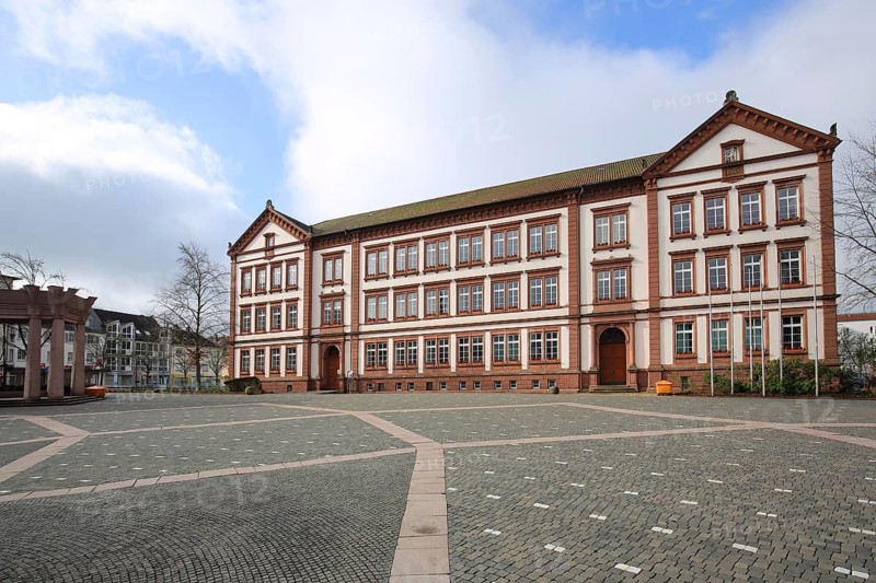 New town hall built in 1879, parade ground, Pirmasens, Palatinate Forest, Rhineland-Palatinate, Germany, Europe