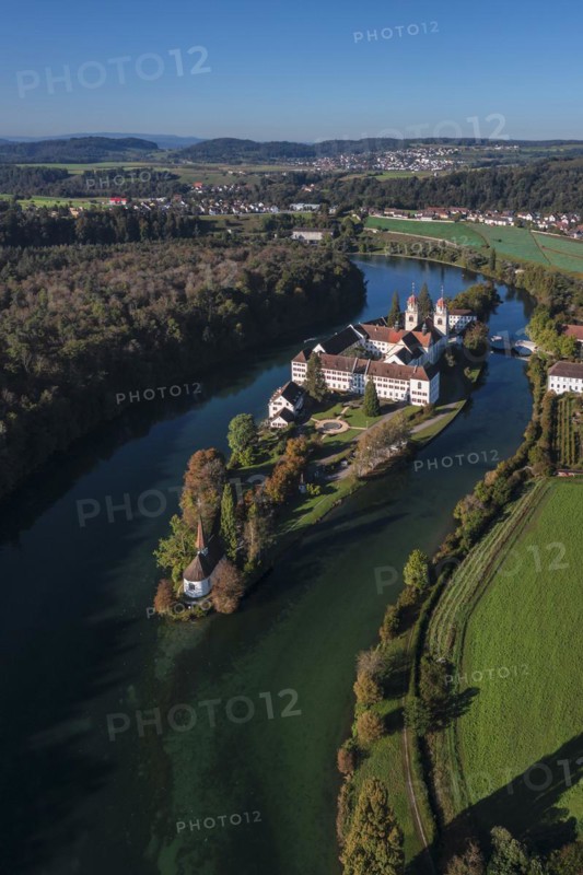 Rheinau Abbey Church, Rheinau, Canton of Zurich, Switzerland, Rheinau, Canton of Zurich, Switzerland, Europe