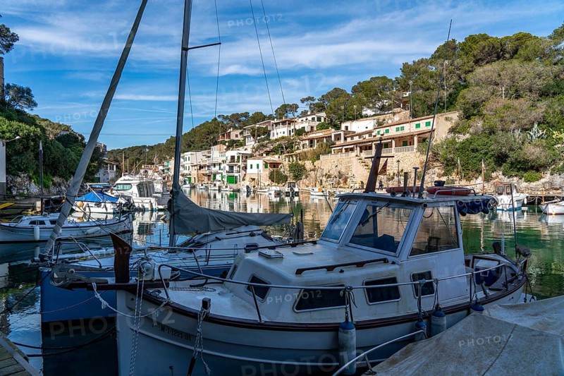 The fishing village of Cala Figuera, on the south-east coast, Majorca, Spain, Europe