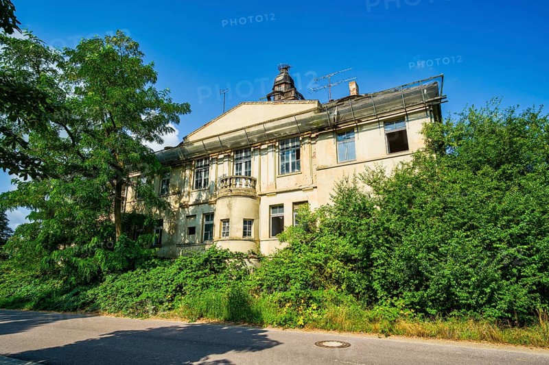 Former estate in Bösewig, Bad Schmiedeberg, Saxony-Anhalt, Germany, Europe