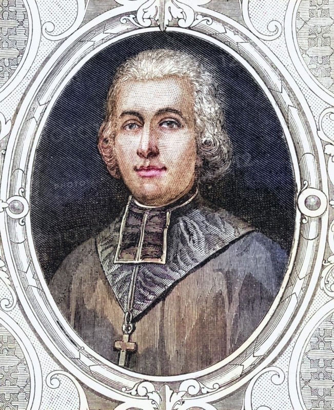 Charles Maurice de Talleyrand-Perigord, 1754-1838, French politician and diplomat, Historical, digitally restored reproduction from a 19th century original, Record date not stated