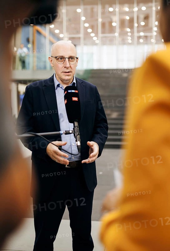 Sinan Selen, Vice President of the Federal Office for the Protection of the Constitution (BfV), recorded during a press conference on the economic protection report at the Federal Press Conference in Berlin, 28 August 2024