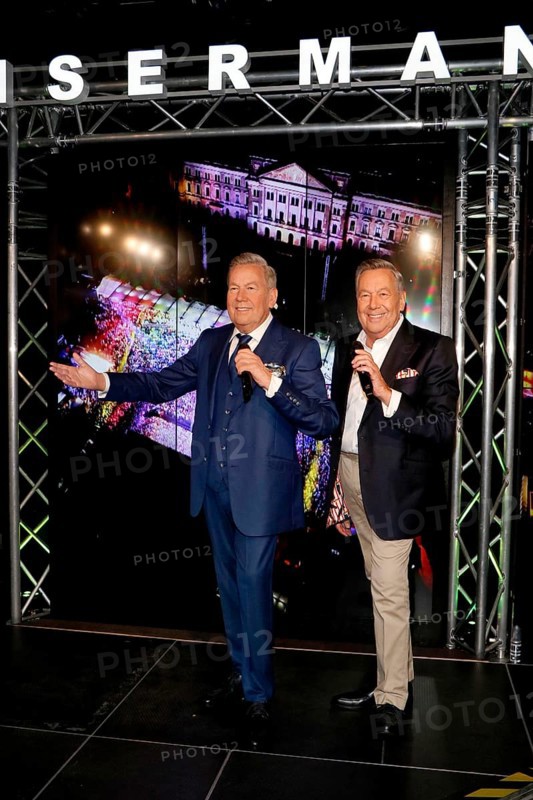 Roland Kaiser at the presentation of Roland Kaiser's wax figure for Kaisermania at Madame Tussaud's in Berlin on 15 August 2024