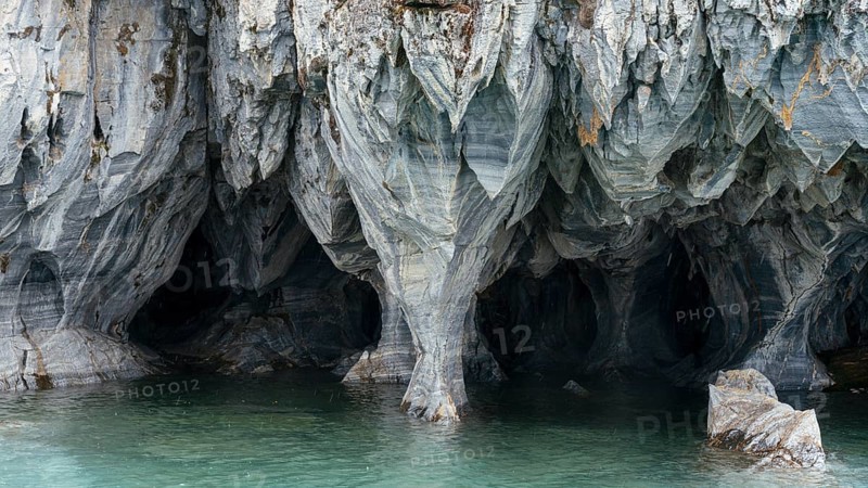 Marble Caves, Puerto Rio Tranquilo, Chile Chico, Aysen, Chile, South America