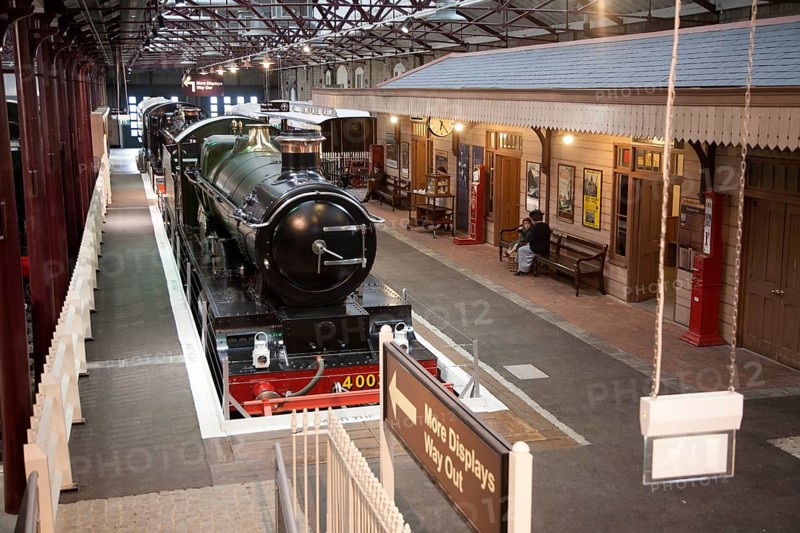 Steam museum of the Great Western Railway, Swindon, England, UK