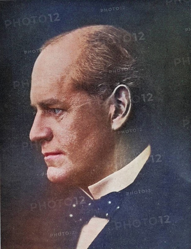 John Galsworthy, 1867-1933, English author, writer, Nobel Prize winner for literature in 1932, illustration from the book The Masterpiece Library of Short Stories, Historical, digitally restored reproduction from a 19th century original, Record date not stated