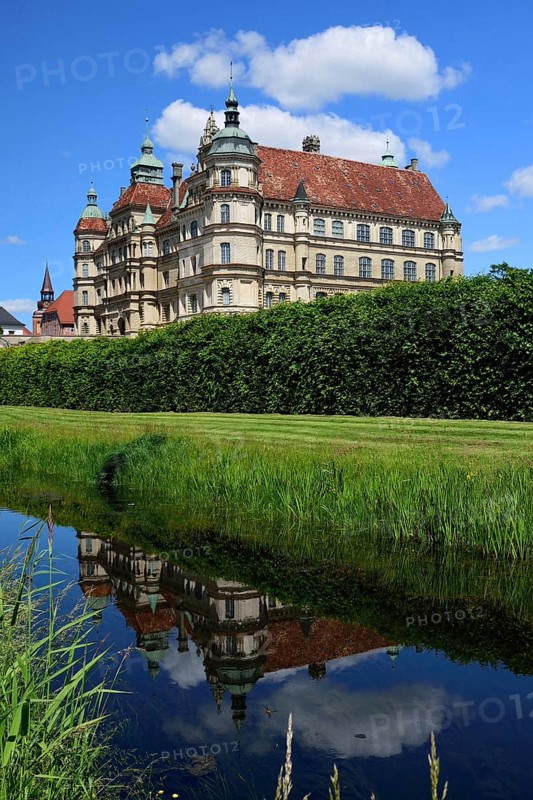 Europe, Germany, Mecklenburg-Western Pomerania, Güstrow, Güstrow Castle, built in the 16th century, Renaissance building, Güstrow, Mecklenburg-Western Pomerania, Germany, Europe
