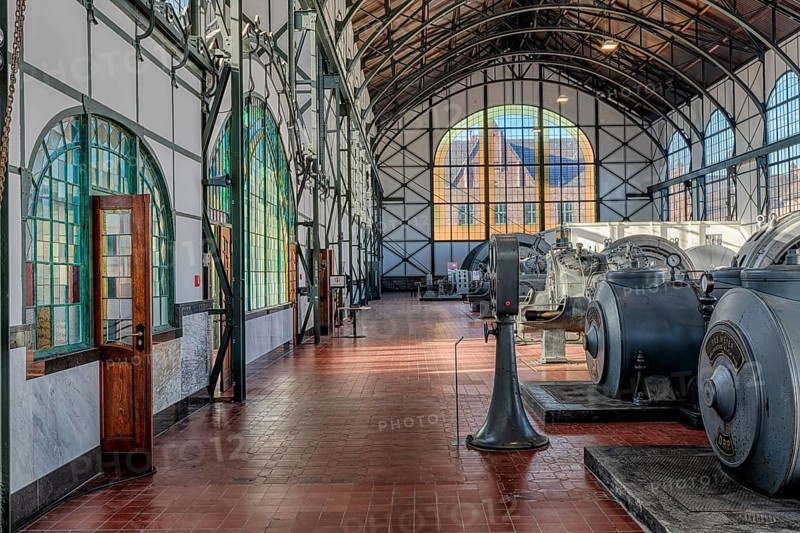 Zeche Zollern Machine Hall Art Nouveau Interior Dortmund Germany